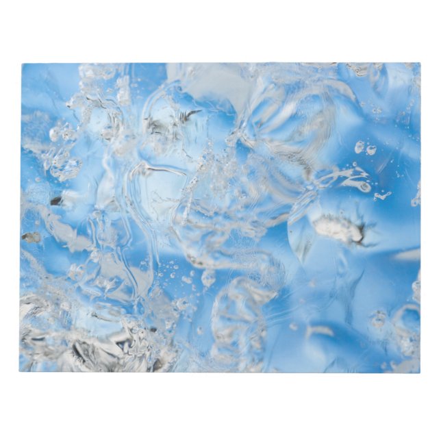 Cool Blue Iceberg Notepad (Front)