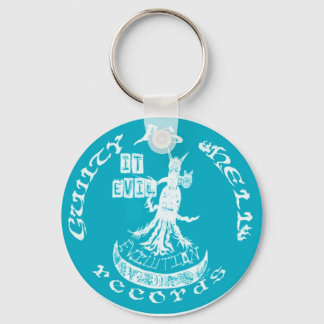 COOL BLUE "It Evil" Keychain