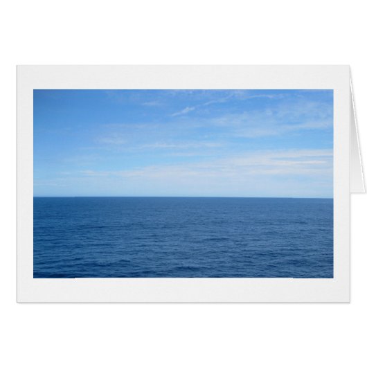 Cool Blue Ocean (Front Horizontal)