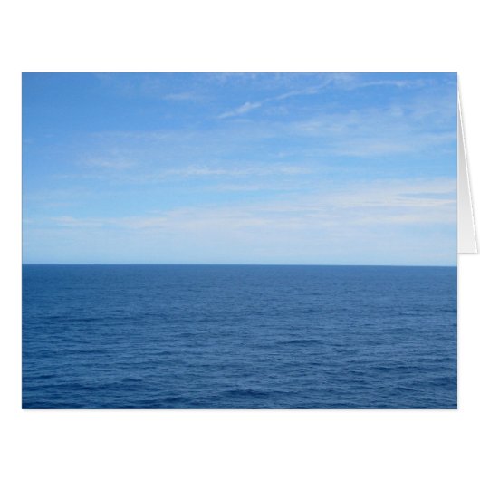 Cool Blue Ocean Big Cards (Front Horizontal)