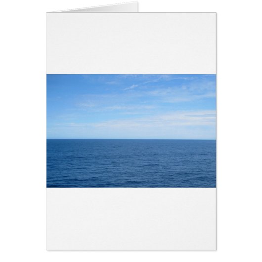 Cool Blue Ocean Cards (Front)