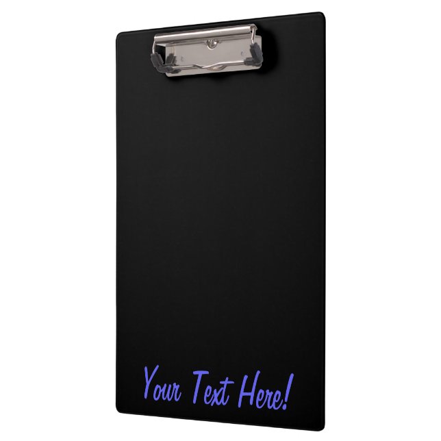 Cool Blue on Blue Racing Flames Clipboard (Left)