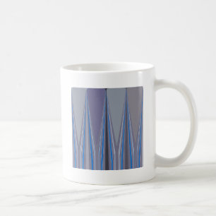 Cool Blue Seamless Design Coffee Mug