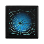 Cool Blue Spider Web Gift Box
