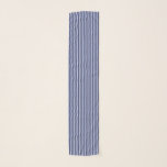 Cool blue striped scarf<br><div class="desc">Blue striped reminiscent of the water. Our first scarf.</div>