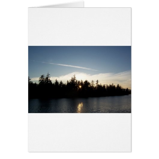 Cool Blue Sunset Cards (Front)