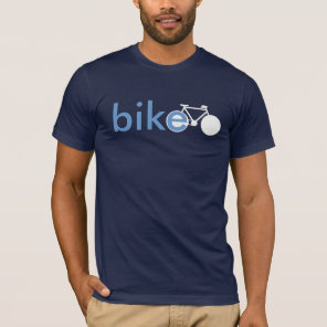 cool blue t / bike T-Shirt