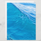 Cool blue water wave (Front/Back)