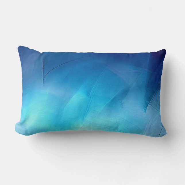 Cool Blues Pillow (Front)