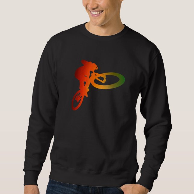 Cool Bmx Bike For Halfpipe With Nice Wheel Bmx Stu Sweatshirt (Front)