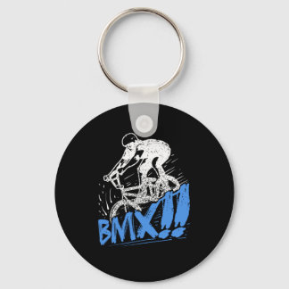 Cool BMX Freestyle BMX Rider Gift Idea Keychain