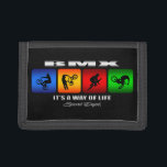 Cool BMX It Is A Way Of Life Tri-fold Wallet<br><div class="desc">If you have clicked on this item, it must be because you saw something nice about it, didn't you? Then, why don't you take it home? THINK ABOUT IT! Believe it or not, this item is “Rated WOW” and what makes it really exceptional and spectacular is its incredible HIGH-QUALITY, from...</div>