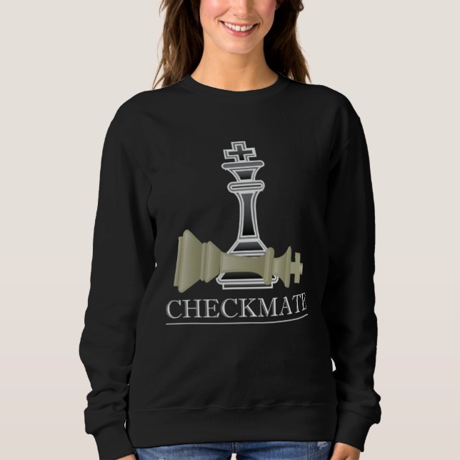 Cool Board Game Tees  Checkmate Chess (Front)