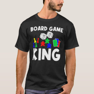 Cool Board Games Art For Men Father Meeple Card Ch T-Shirt