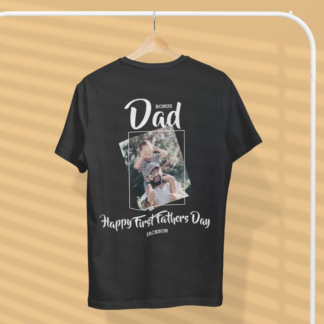 Cool Bonus dad | photo | Fathers Day  T-Shirt (Creator Uploaded)