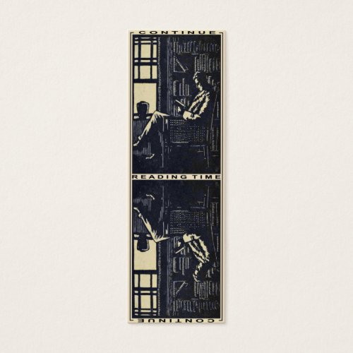 Cool Bookmark Card for the Intellectual Business Cards