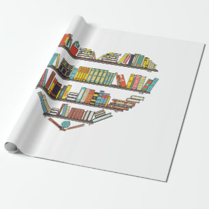 Cool Books Reading Men Women Book Lover Literacy L Wrapping Paper