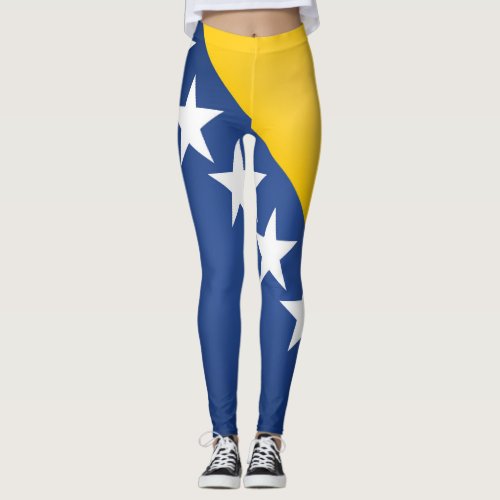 Cool Bosnia And Herzegovina Flag Fashion Leggings