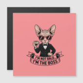 Cool Boss Sphynx Cat Coffee Art (Front/Back)