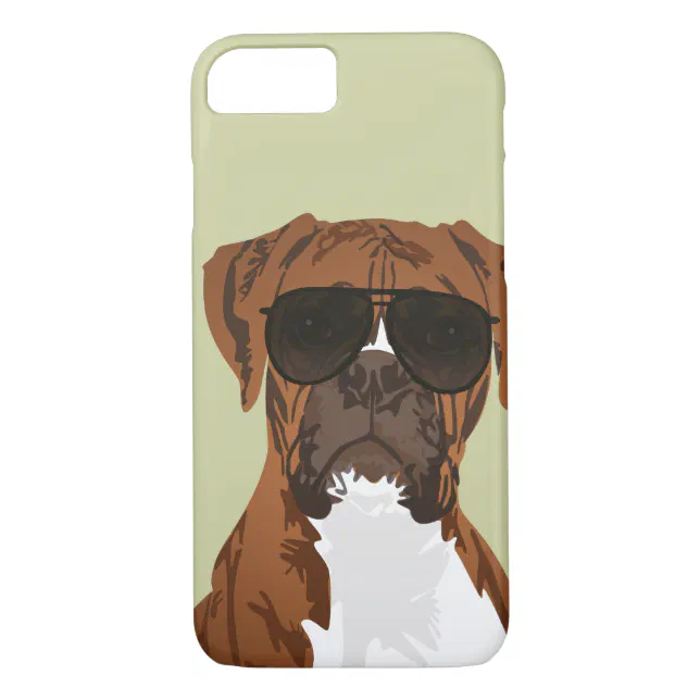 Cool Boxer Dog for Dog Lovers Phone Case Zazzle