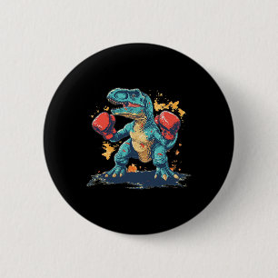 Cool Boxing Gloves With Dinosaur Button