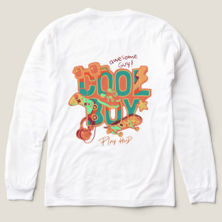 Cool Boy Typography with some Icons of Hobby Tri-Blend Shirt