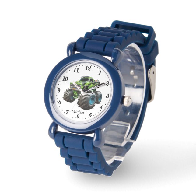 Cool boys big truck lovers  watch (Angle)
