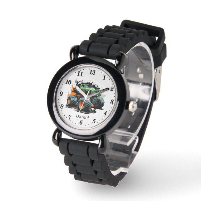 Cool boys big truck lovers  watch (Angle)