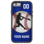 Cool Boys Blue PERSONALIZED Baseball Phone Cases