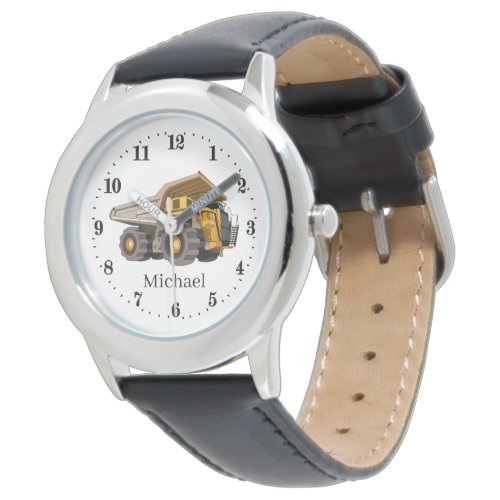 cool boys construction dump truck  watch