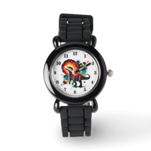 Cool Boys Cosmic Dinosaur add name Watch