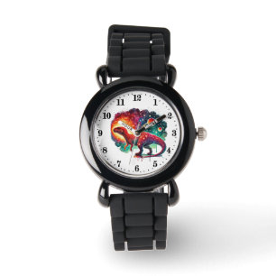 Cool Boys Cosmic Dinosaur add name Watch
