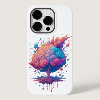 Cool Brain Design Case-Mate iPhone 14 Pro Case
