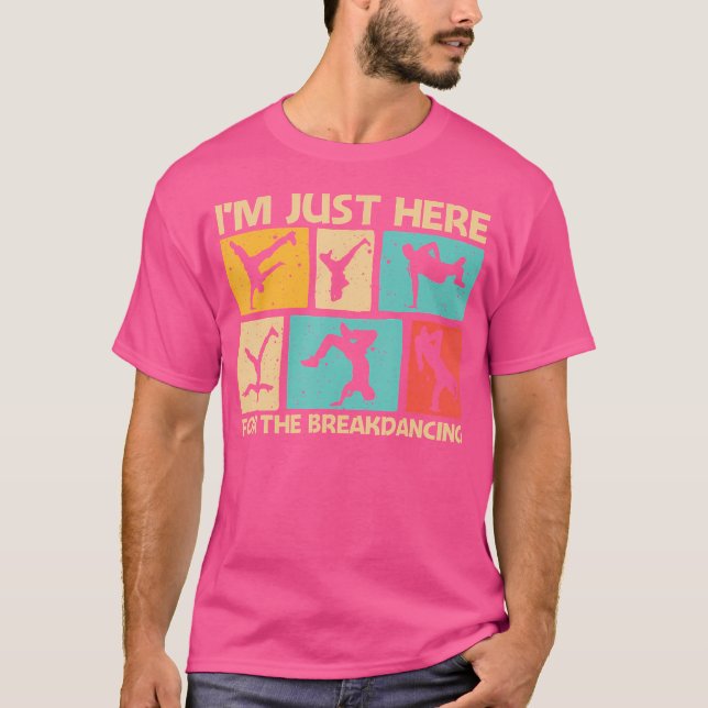 Cool Breakdance Art For Breakdancer Breakdancing T-Shirt (Front)