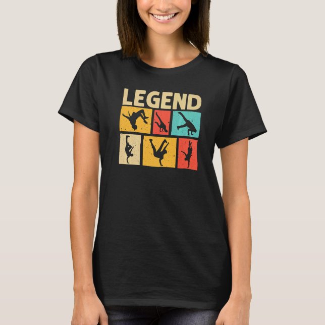 Cool Breakdancing For Men Women Hip Hop Dance Brea T-Shirt (Front)