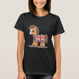 Cool British Horse Costume For Ny Lovers T-Shirt