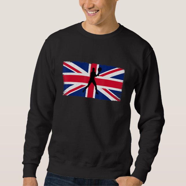 Cool British Tennis Sweatshirt (Front)