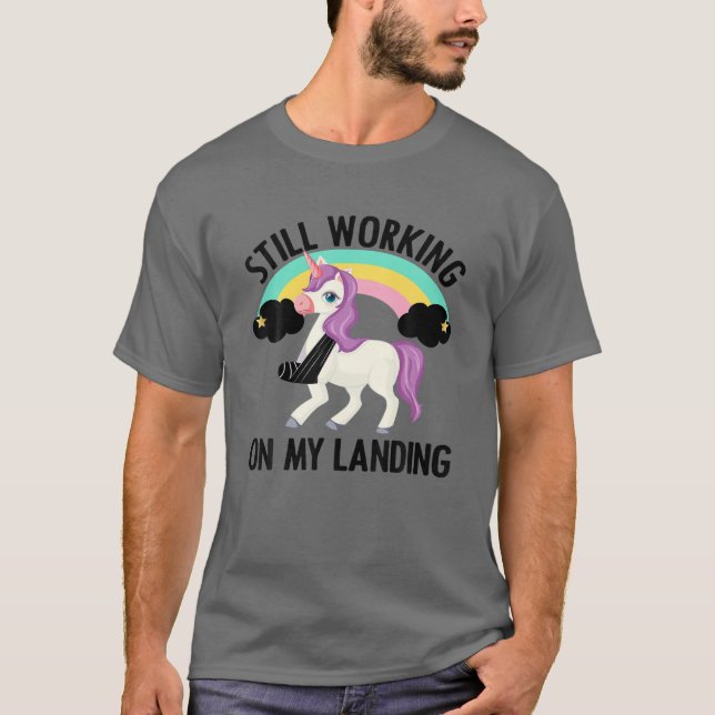Cool Broken Arm For Men Women Broke Elbow Hand Uni T-Shirt (Front)