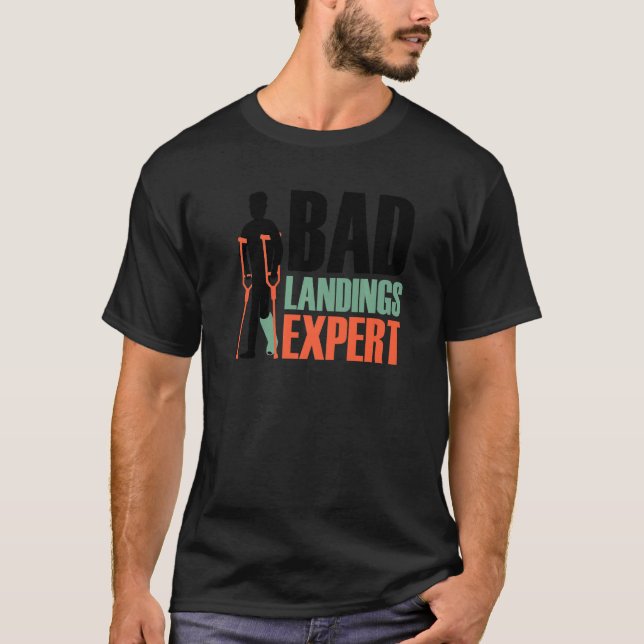 Cool Broken Leg For Men Women Broken Foot Ankle Kn T-Shirt (Front)