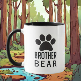 cool Brother bear add monogram Mug