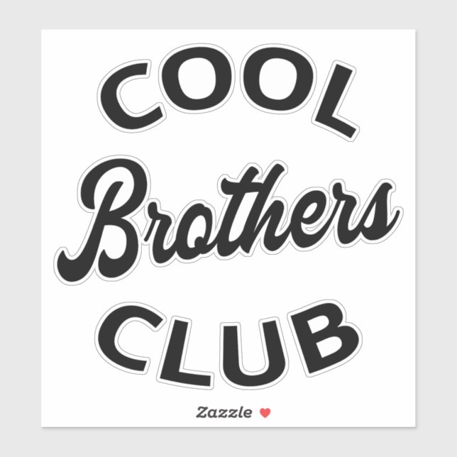 Cool Brothers Club I Sticker (Sheet)