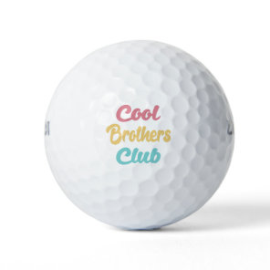 Cool Brothers Club II Golf Balls
