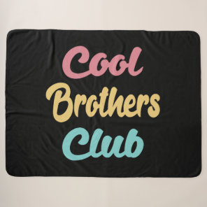 Cool Brothers Club II Sherpa Blanket
