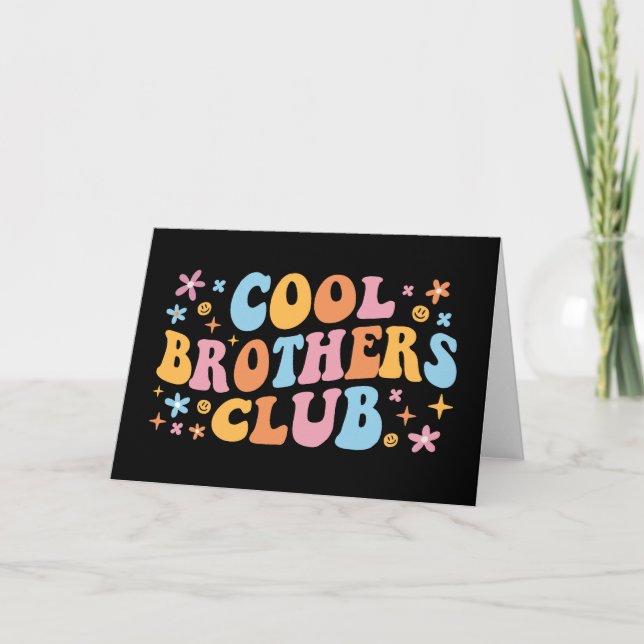 Cool Brothers Club III Card (Front)