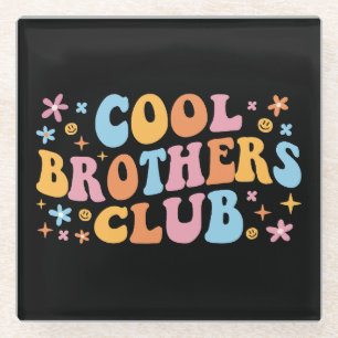 Cool Brothers Club III Glass Coaster