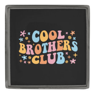 Cool Brothers Club III Gunmetal Finish Lapel Pin