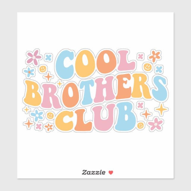 Cool Brothers Club III Sticker (Sheet)