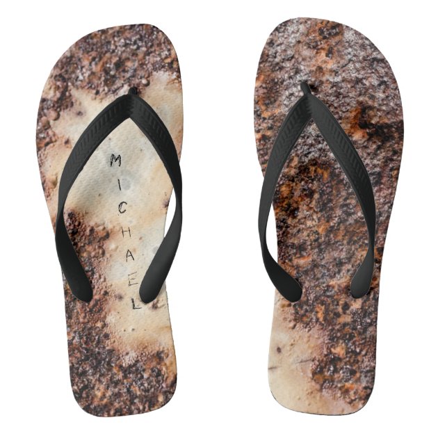 Rusty hot sale flip flops