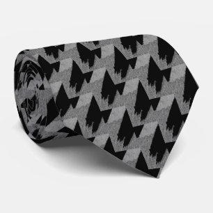 Cool Brush Stroke Pattern Neck Tie