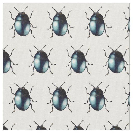 cool bug beetle pattern fabric